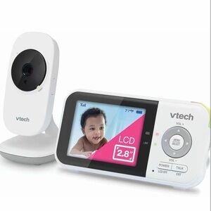 VTech White 2.8" Baby Monitor with Camera